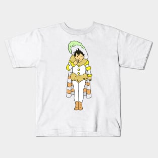 Little Nemo in Costume (White and Yellow) Kids T-Shirt